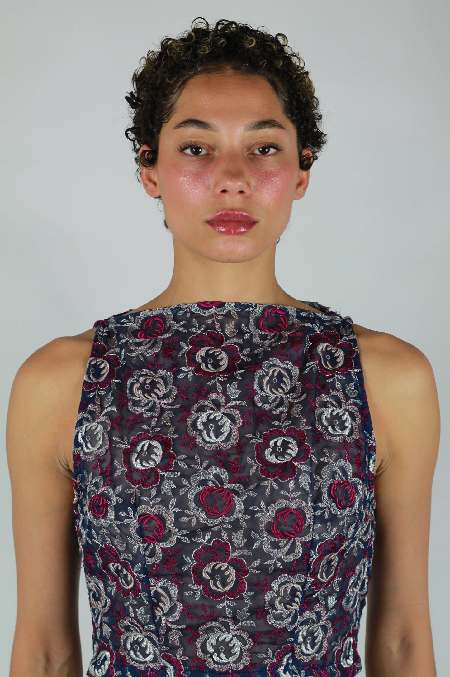 Top mousseline brodée Soho