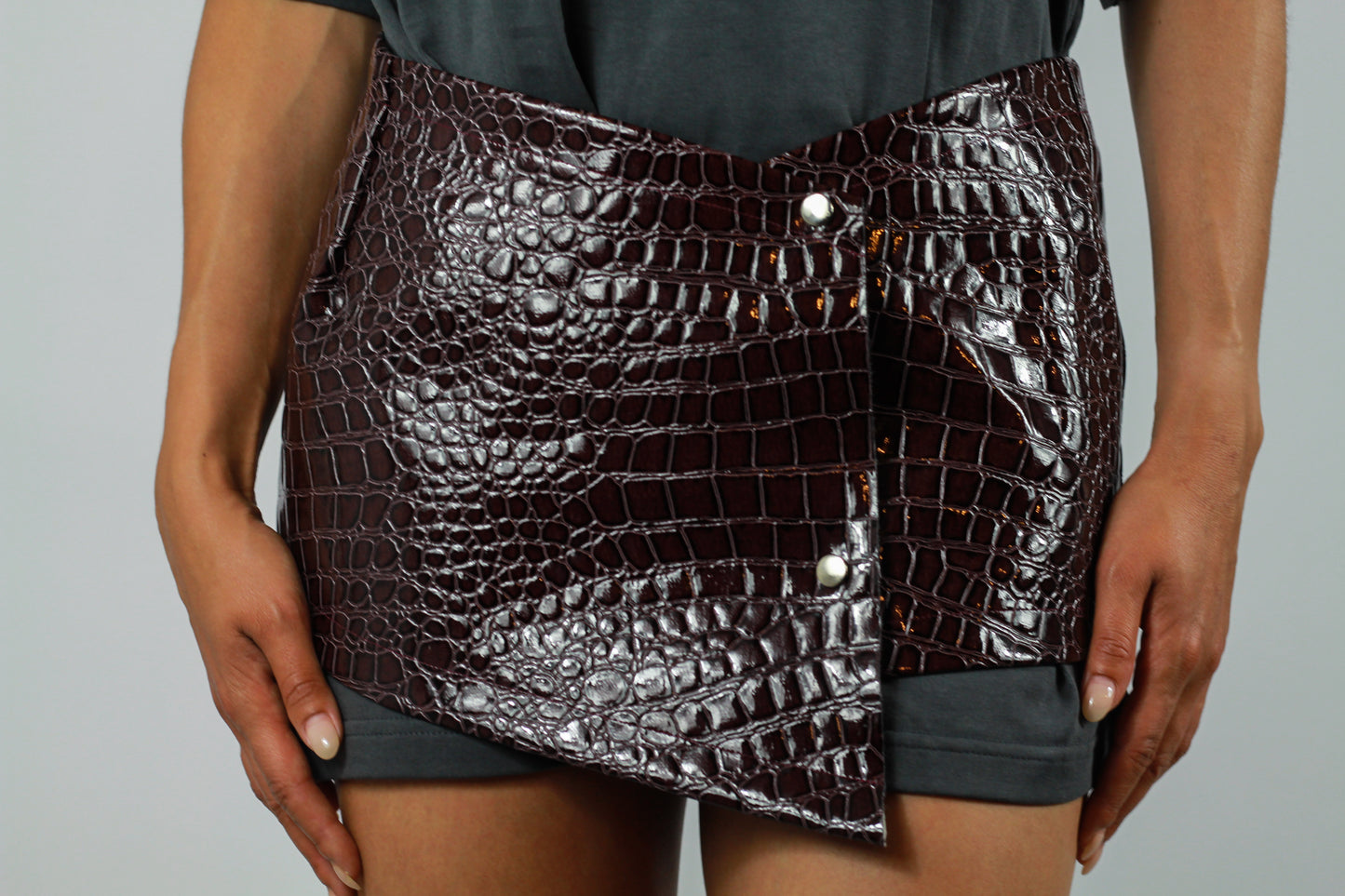 Jupe croco Bowery