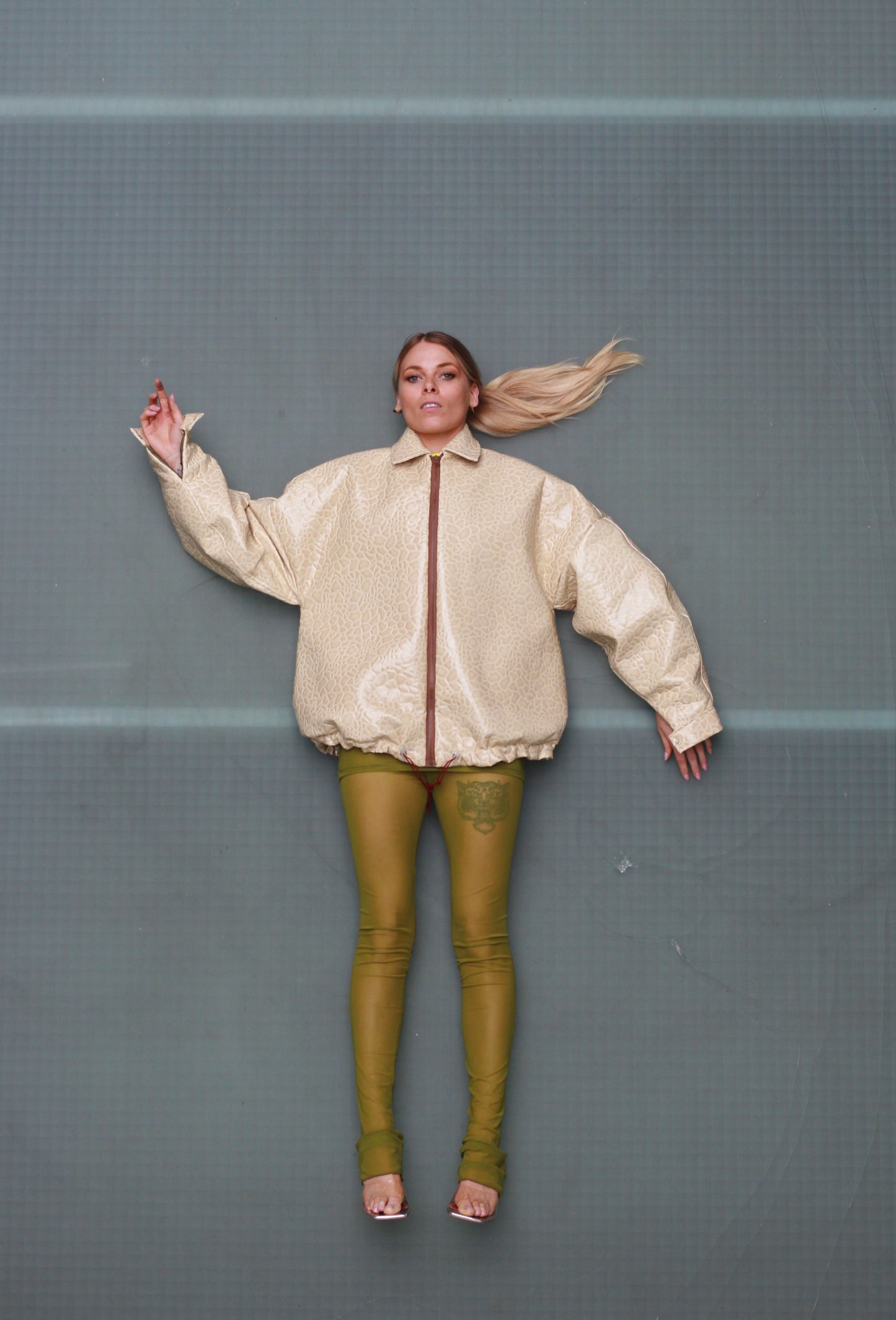 Bomber croco Brooklyn