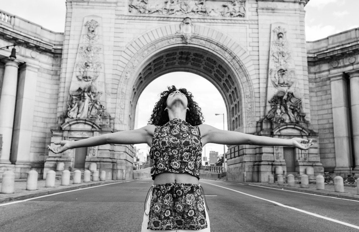 Top mousseline brodée Soho