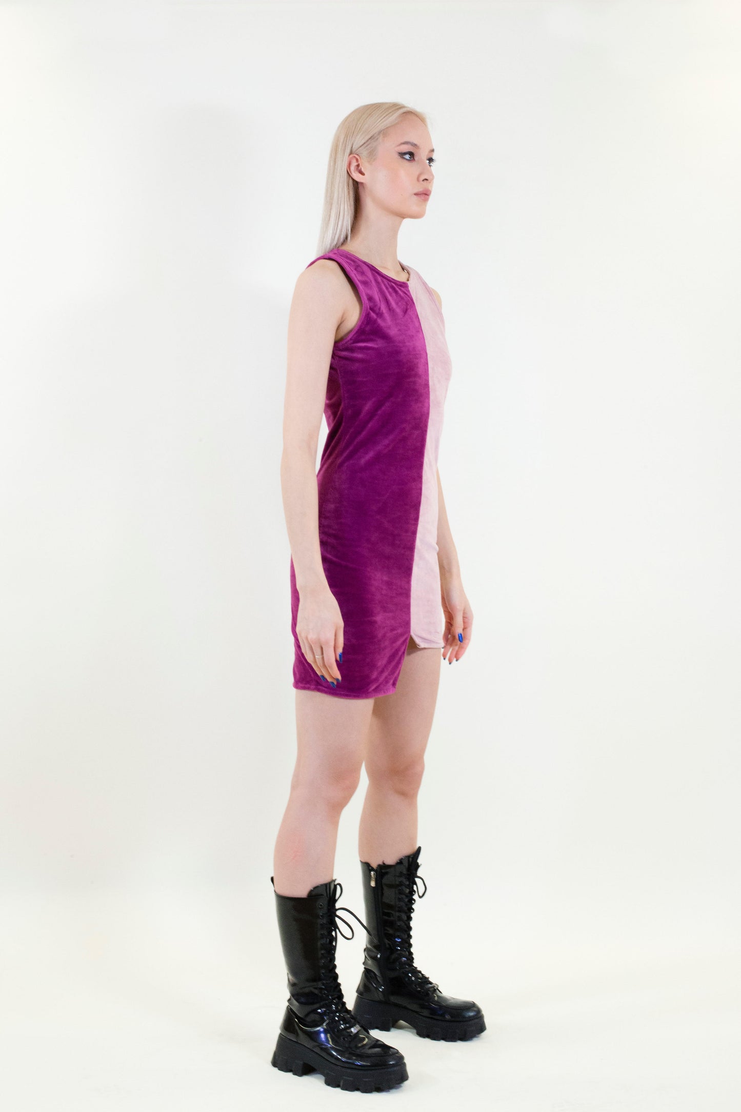 Robe bicolore Sandra