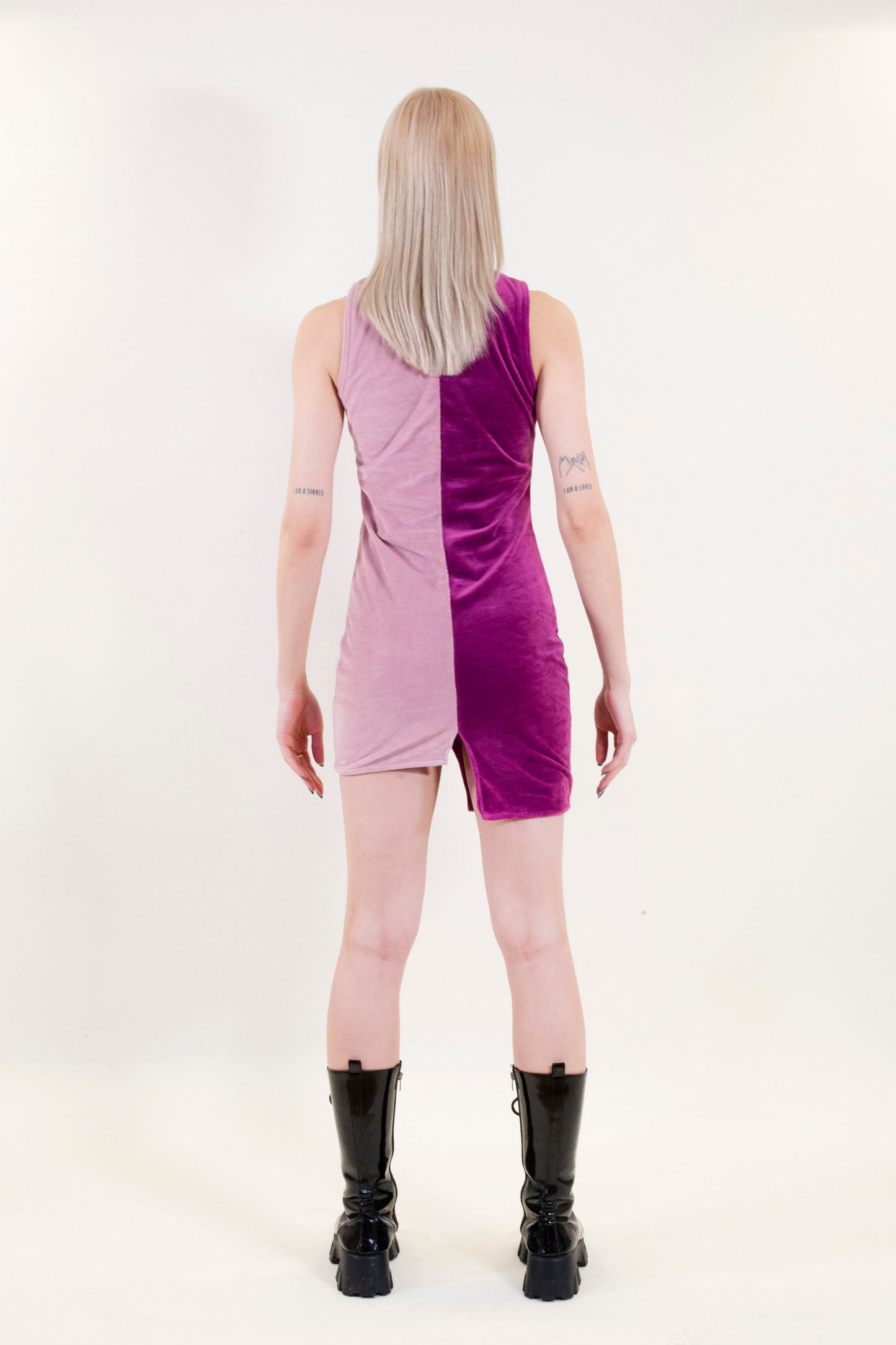 Robe bicolore Sandra